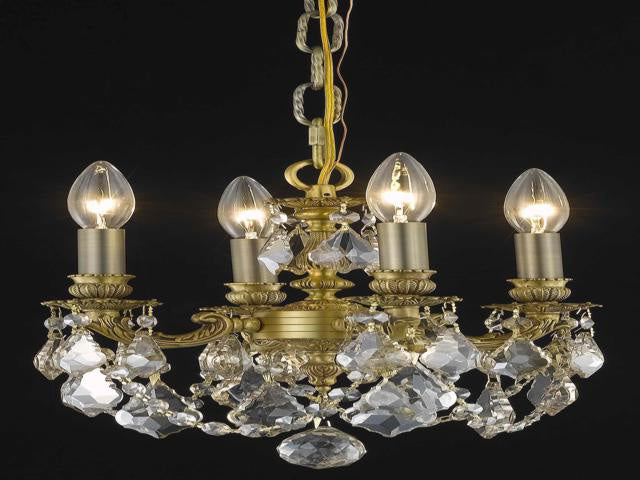 Elegant Lille 9104D10FG-GS/RC Chandelier Light - French Gold