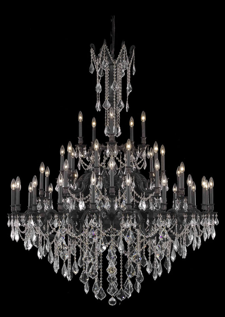 Elegant Rosalia 9245G54DB/RC Chandelier Light - Dark Bronze