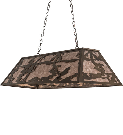 Meyda Tiffany Fly Fishing Creek 66743 Pendant Light - Antique Copper