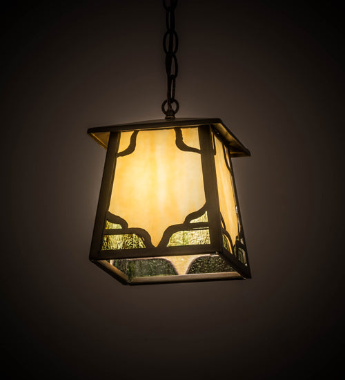 Meyda Tiffany Lighting 66841 Kirkpatrick One Light Pendant Outdoor Copper/Antique/Verde