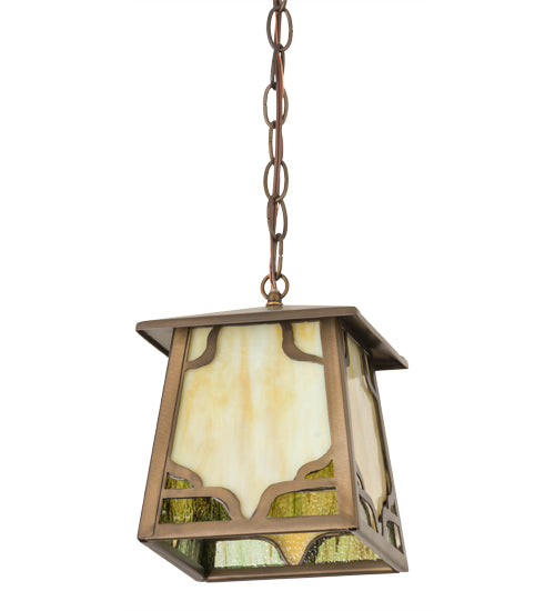 Meyda Tiffany Lighting 66841 Kirkpatrick One Light Pendant Outdoor Copper/Antique/Verde