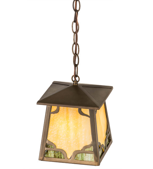 Meyda Tiffany Lighting 66841 Kirkpatrick One Light Pendant Outdoor Copper/Antique/Verde