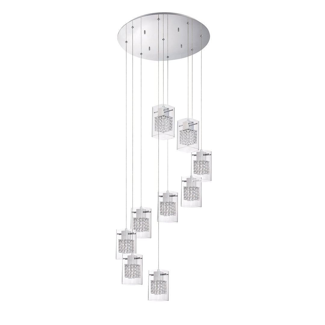 Kendal Politan PF63-9LPA-CH Pendant Light - Chrome