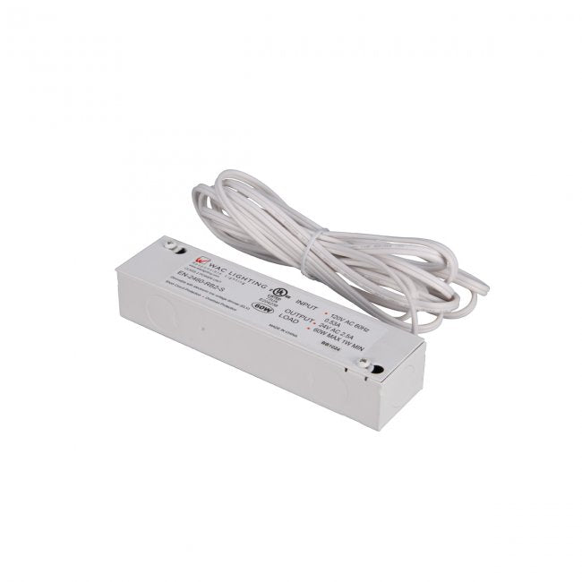 Wac Lighting EN-2460-RB2-S  Power Supply Track Light Black