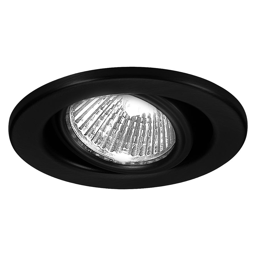 Wac Lighting HR-837-BK  2.5 Low Volt Recessed Light Black