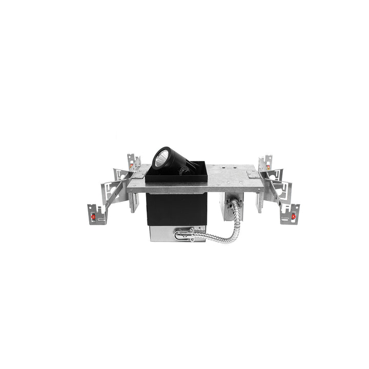 Wac Lighting MT4LD111NE-F30-BK  Precision Multiples Recessed Light Black