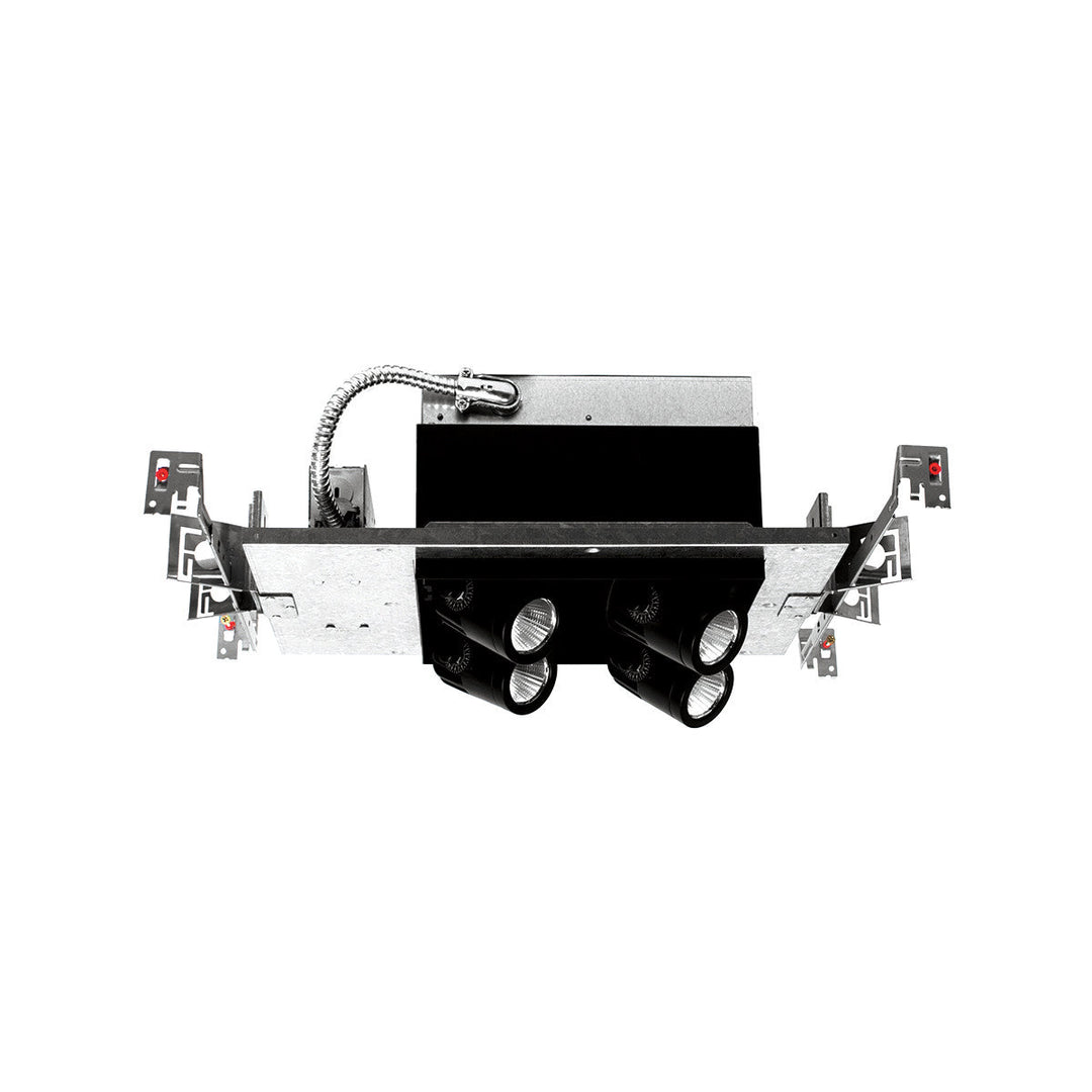 Wac Lighting MT-4LD226N-F930-BK  Precision Multiples Recessed Light Black