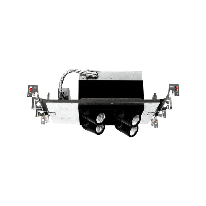 Wac Lighting MT-4LD226N-F930-BK  Precision Multiples Recessed Light Black