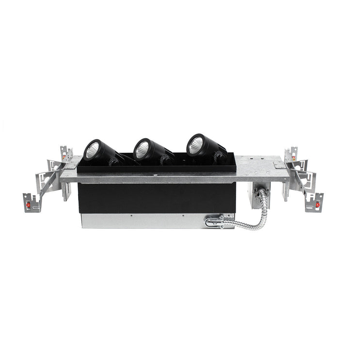 Wac Lighting MT4LD311NE-S30-BK  Precision Multiples Recessed Light Black