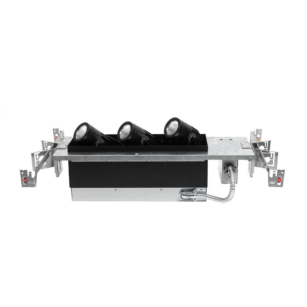 Wac Lighting MT4LD311NE-S930-BK  Precision Multiples Recessed Light Black