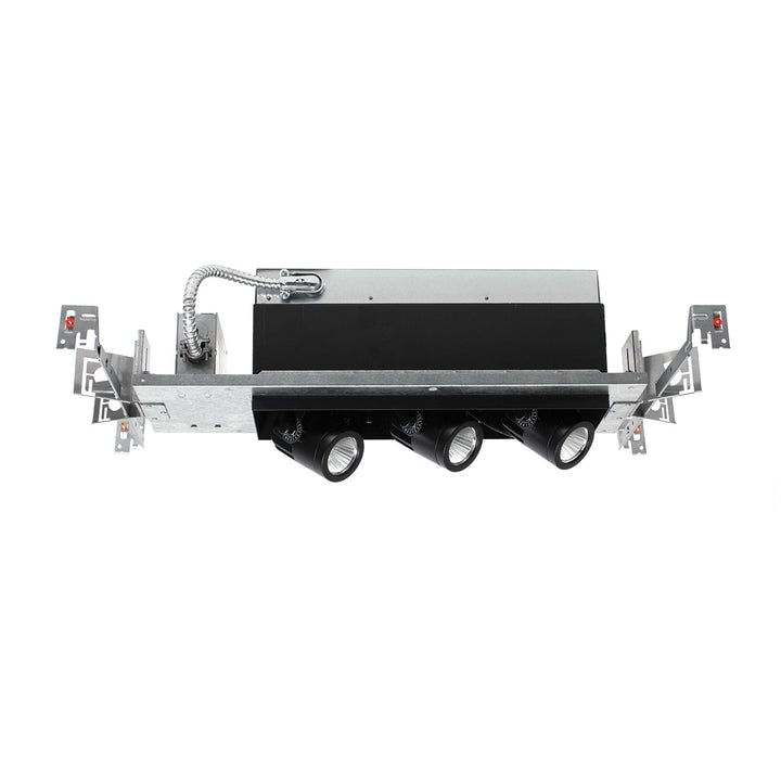 Wac Lighting MT-4LD316N-S30-BK  Precision Multiples Recessed Light Black