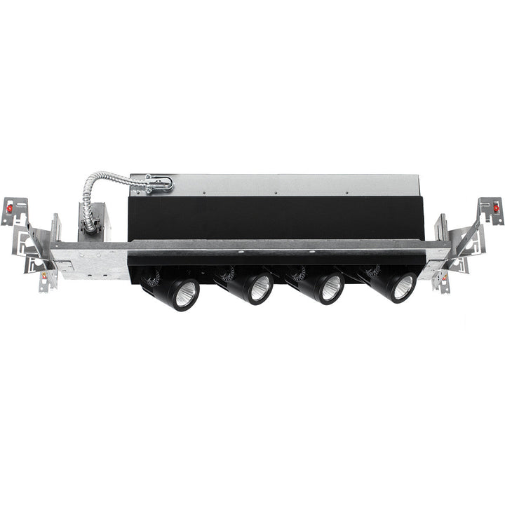 Wac Lighting MT-4LD416N-S40-BK  Precision Multiples Recessed Light Black