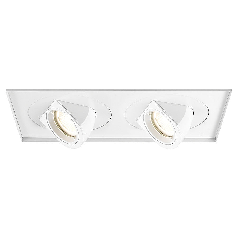 Wac Lighting MT-5LD225TL-F40-WT  Tesla Multiples Recessed Light White