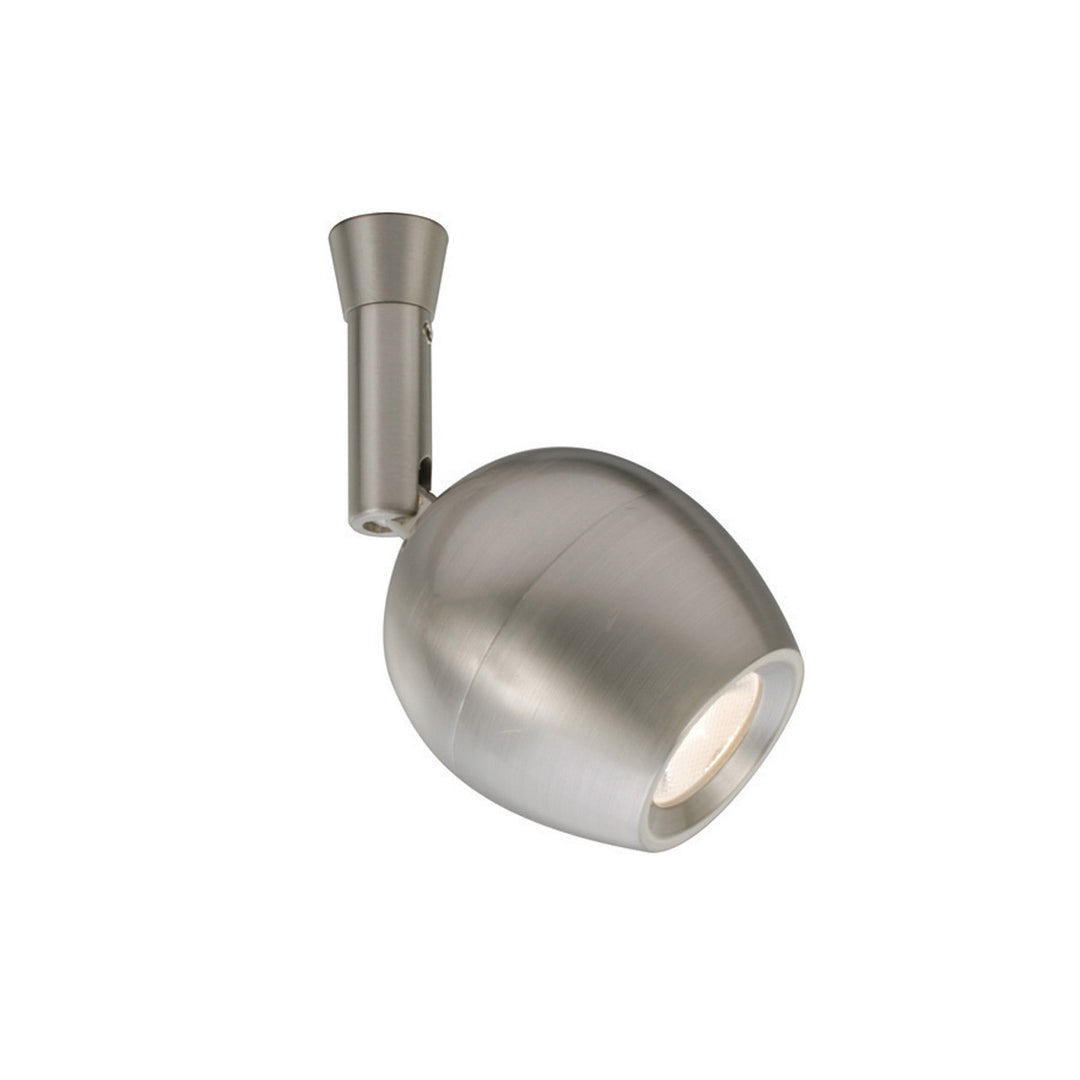 Wac Lighting QF-LED101-W-F-BN Modern Ovum Track Light Brushed Nickel