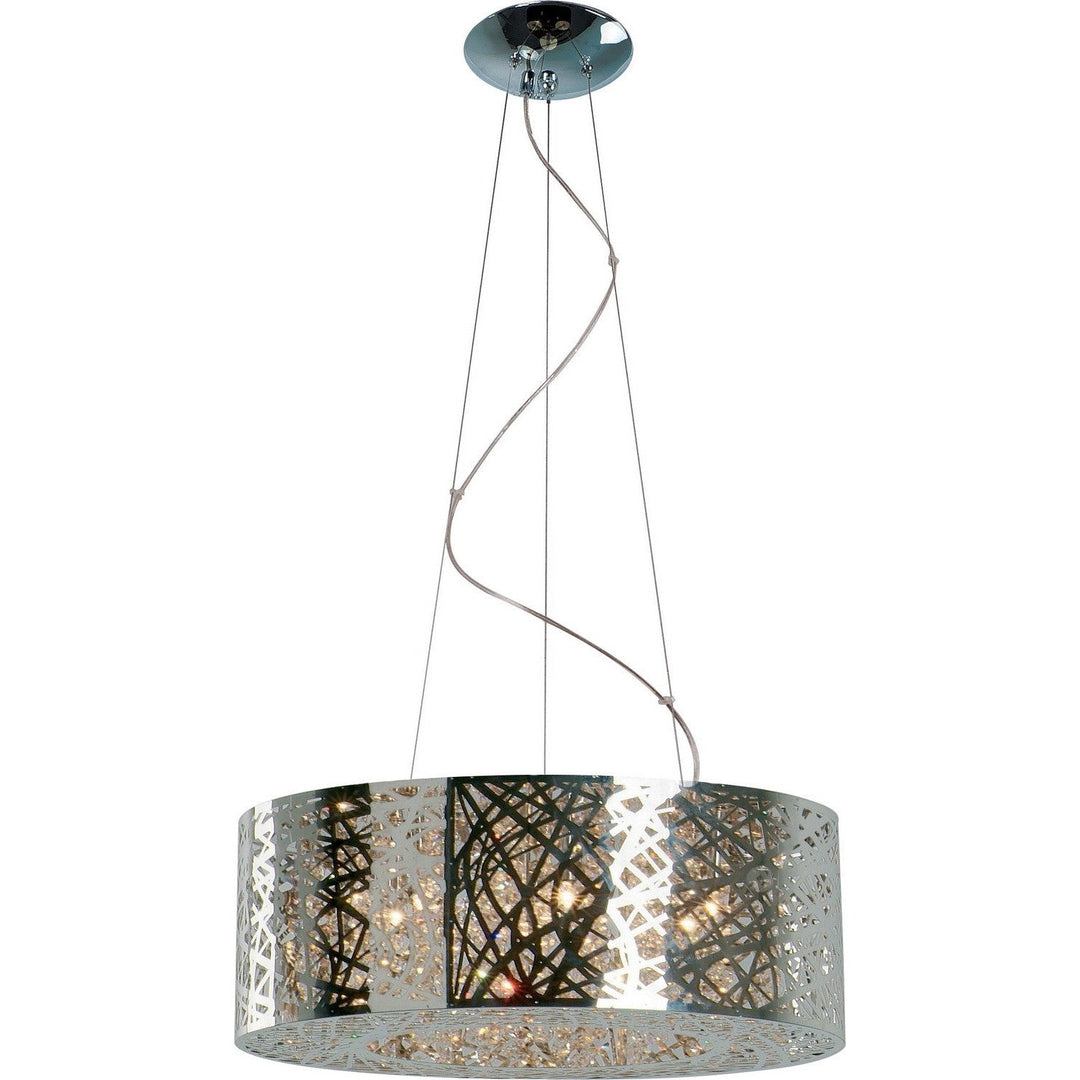 ET2 by Maxim Inca E21308-10PC/BUL Pendant Light - Polished Chrome