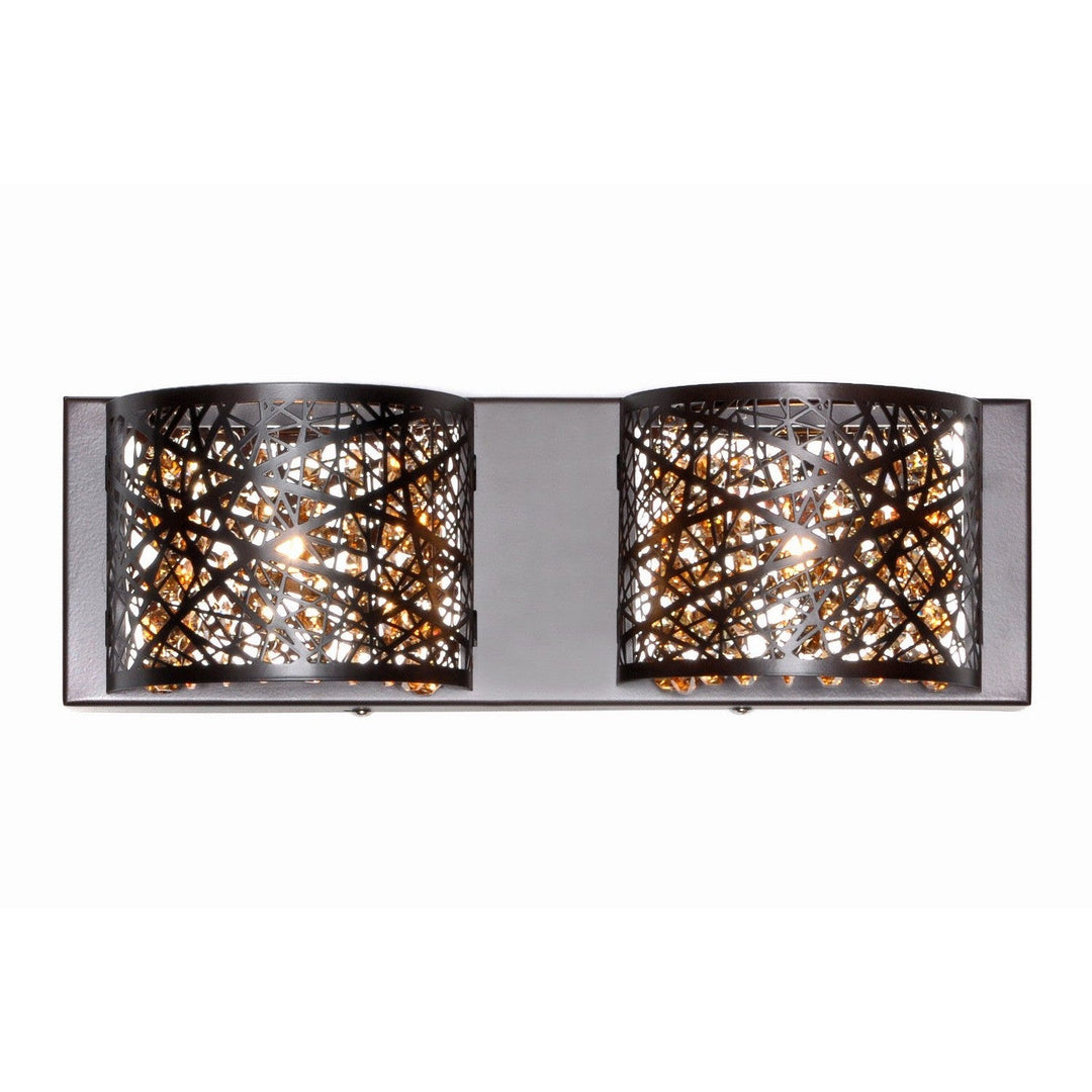 ET2 by Maxim Inca E21315-10BZ/BUL Bath Vanity Light 16 in. wide - Bronze