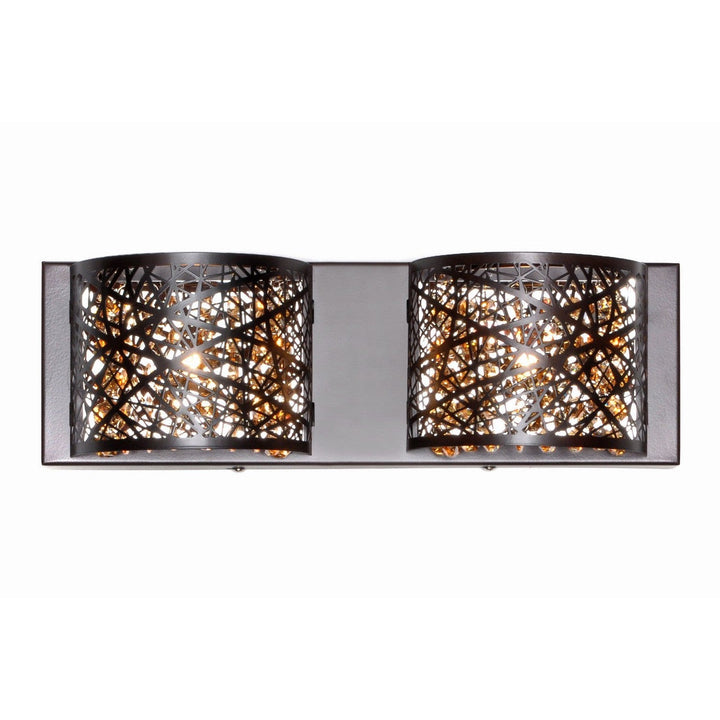 ET2 by Maxim Inca E21315-10BZ/BUL Bath Vanity Light 16 in. wide - Bronze