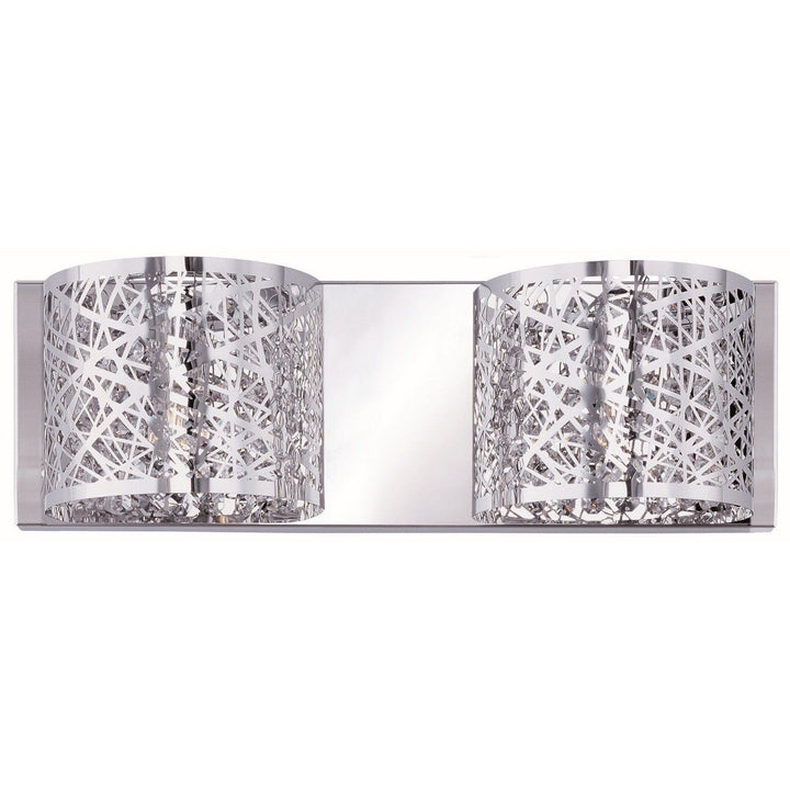 ET2 by Maxim Inca E21315-10PC/BUL Bath Vanity Light 16 in. wide - Polished Chrome