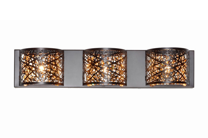 ET2 by Maxim Inca E21316-10BZ/BUL Bath Vanity Light 24 in. wide - Bronze