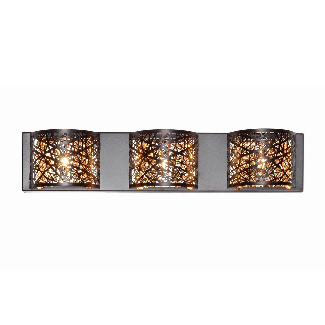 ET2 by Maxim Inca E21316-10BZ/BUL Bath Vanity Light 24 in. wide - Bronze