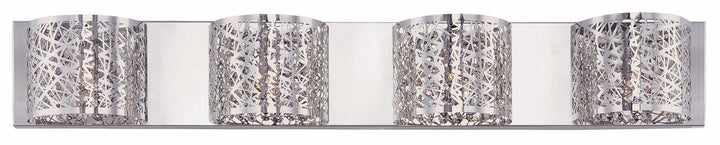 ET2 by Maxim Inca E21317-10PC/BUL Bath Vanity Light 33 in. wide - Polished Chrome