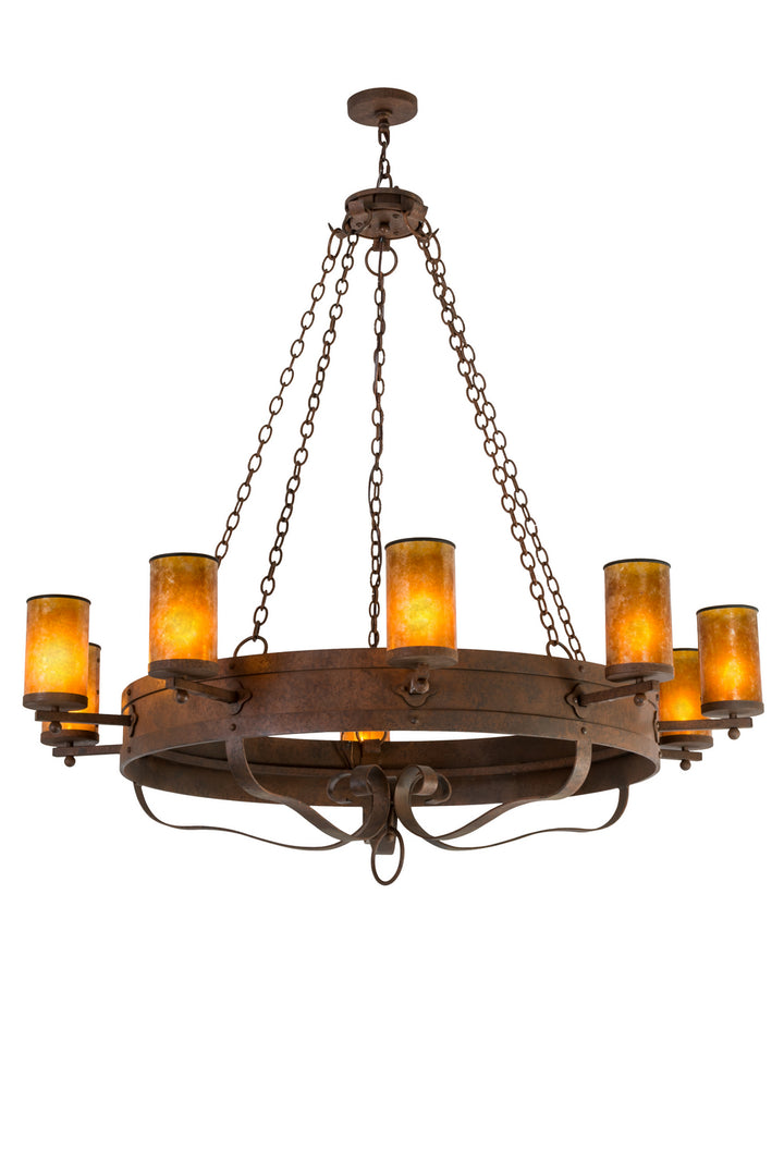 Meyda Tiffany Parnella 170768 Chandelier Light - Rust