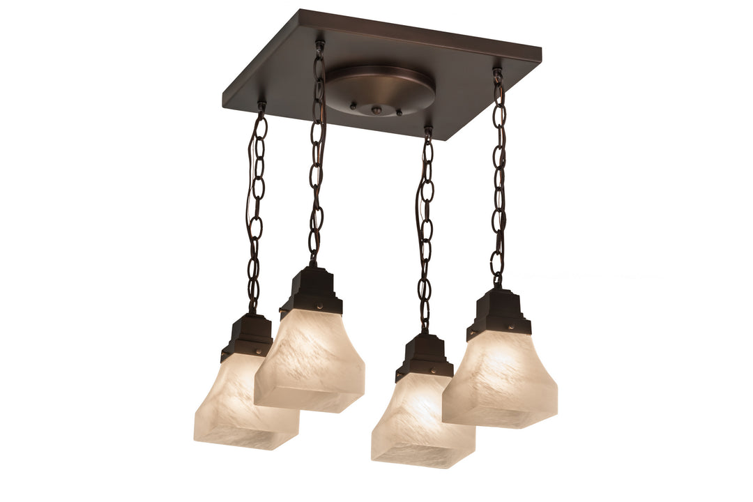 Meyda Tiffany Bungalow 171551 Pendant Light - Mahogany Bronze