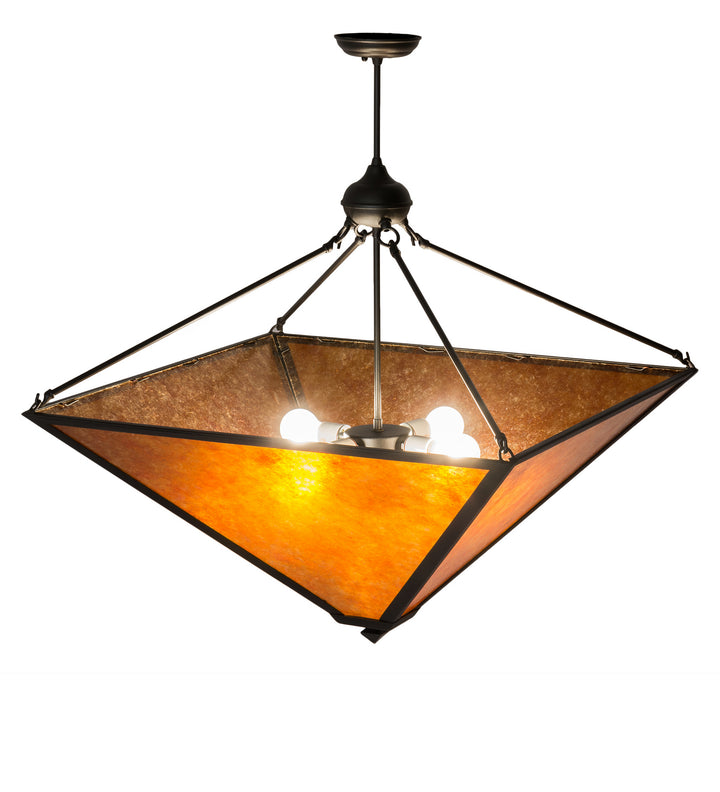 Meyda Tiffany Mission 172385 Pendant Light - Wrought Iron