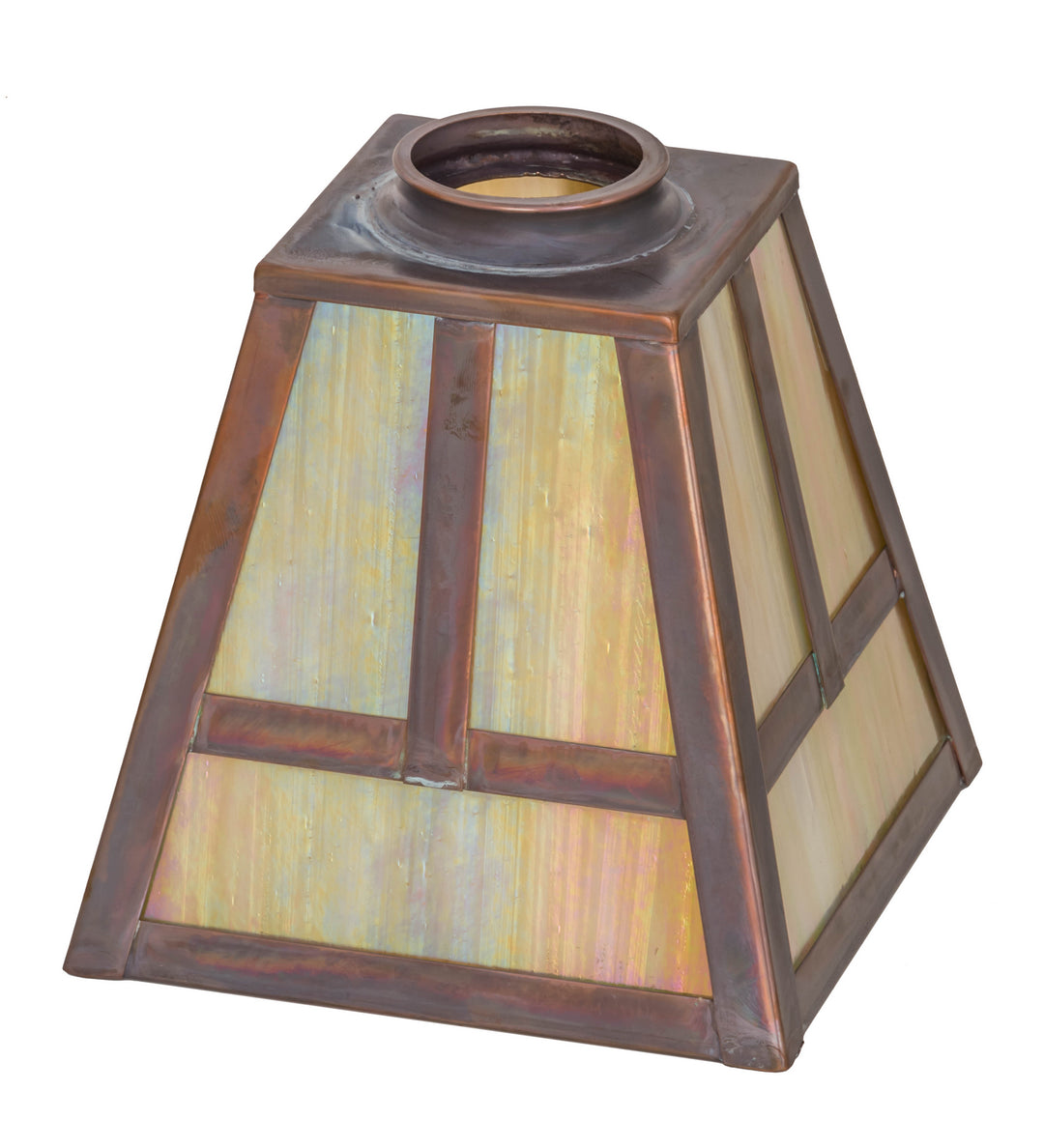 Meyda Tiffany Lighting 98091 T" Mission" Shade Lamp Shade Bronze / Dark