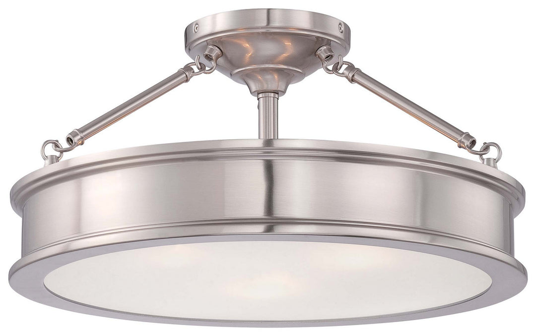 Minka-Lavery Harbour Point 4177-84 Ceiling Light - Brushed Nickel