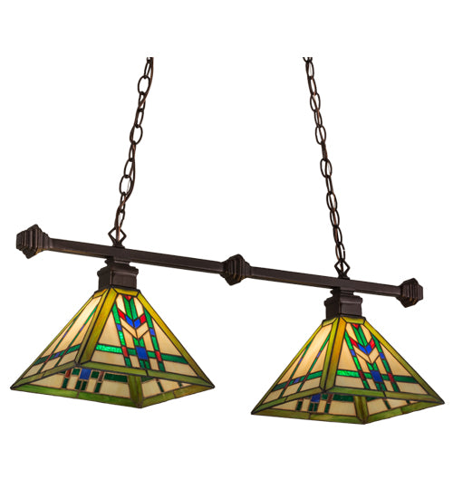 Meyda Tiffany Prairie Wheat 67735 Pendant Light - Mahogany Bronze