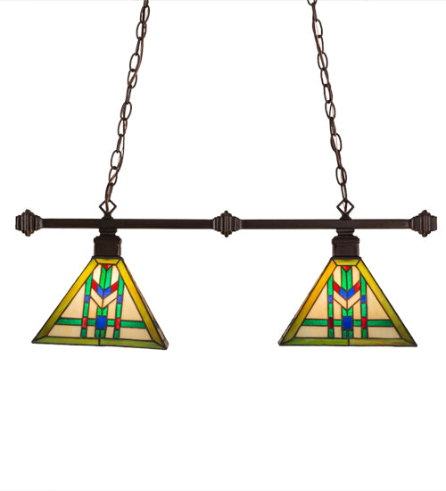 Meyda Tiffany Prairie Wheat 67735 Pendant Light - Mahogany Bronze