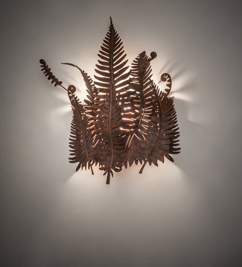 Meyda Tiffany Fern 67834 Wall Light - Rust