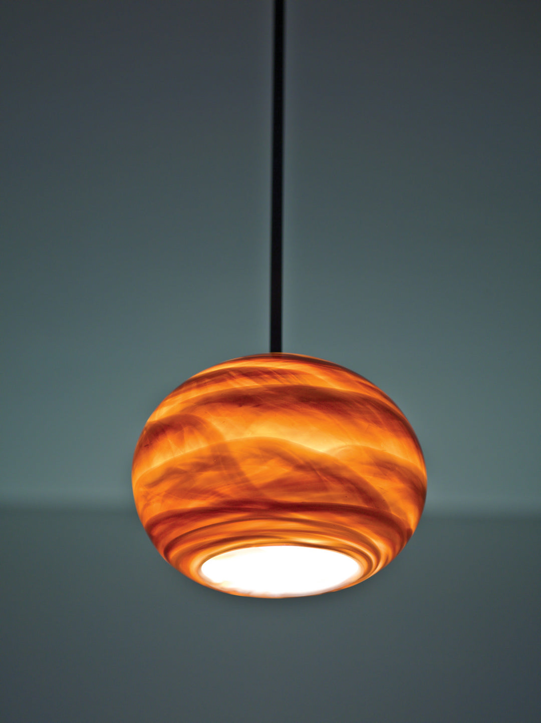 WPT Design Rose ROSE-GL-AM-BZ-33 Pendant Light -
