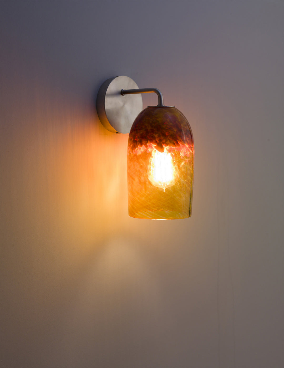 WPT Design Rose ROSE-MOD-SC-CLAM-SS Wall Light - Stainless Steel