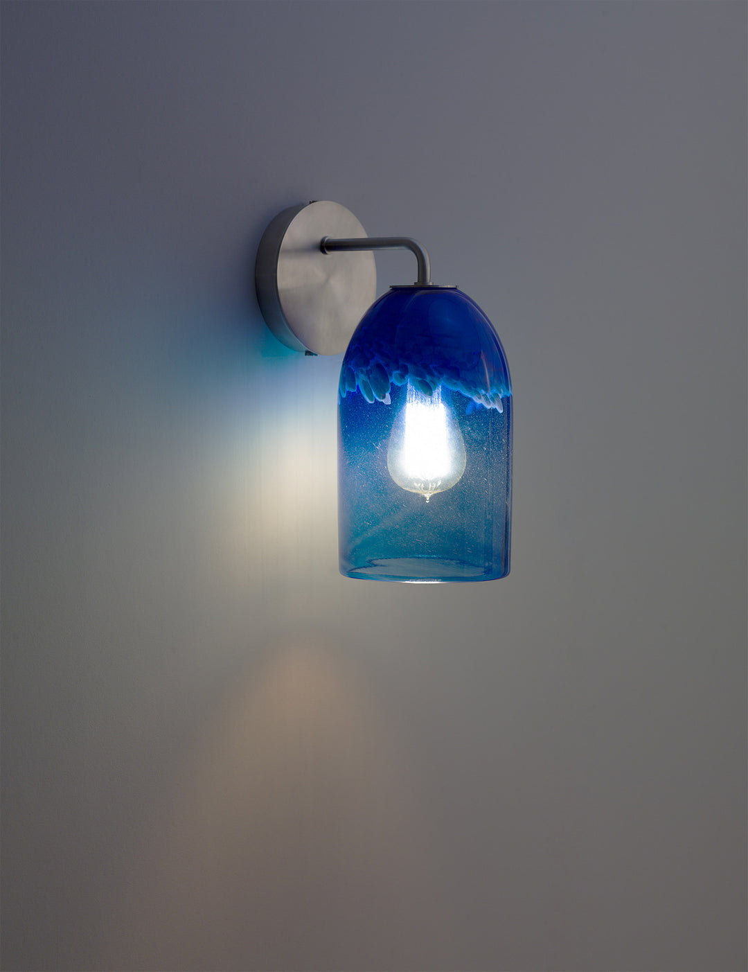 WPT Design Rose ROSE-MOD-SC-CLBL-SS Wall Light - Stainless Steel