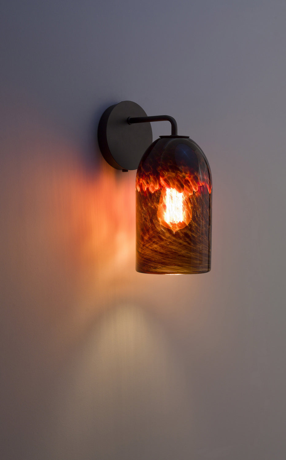 WPT Design Rose ROSE-MOD-SC-CLDKAM-BZ Wall Light - Bronze