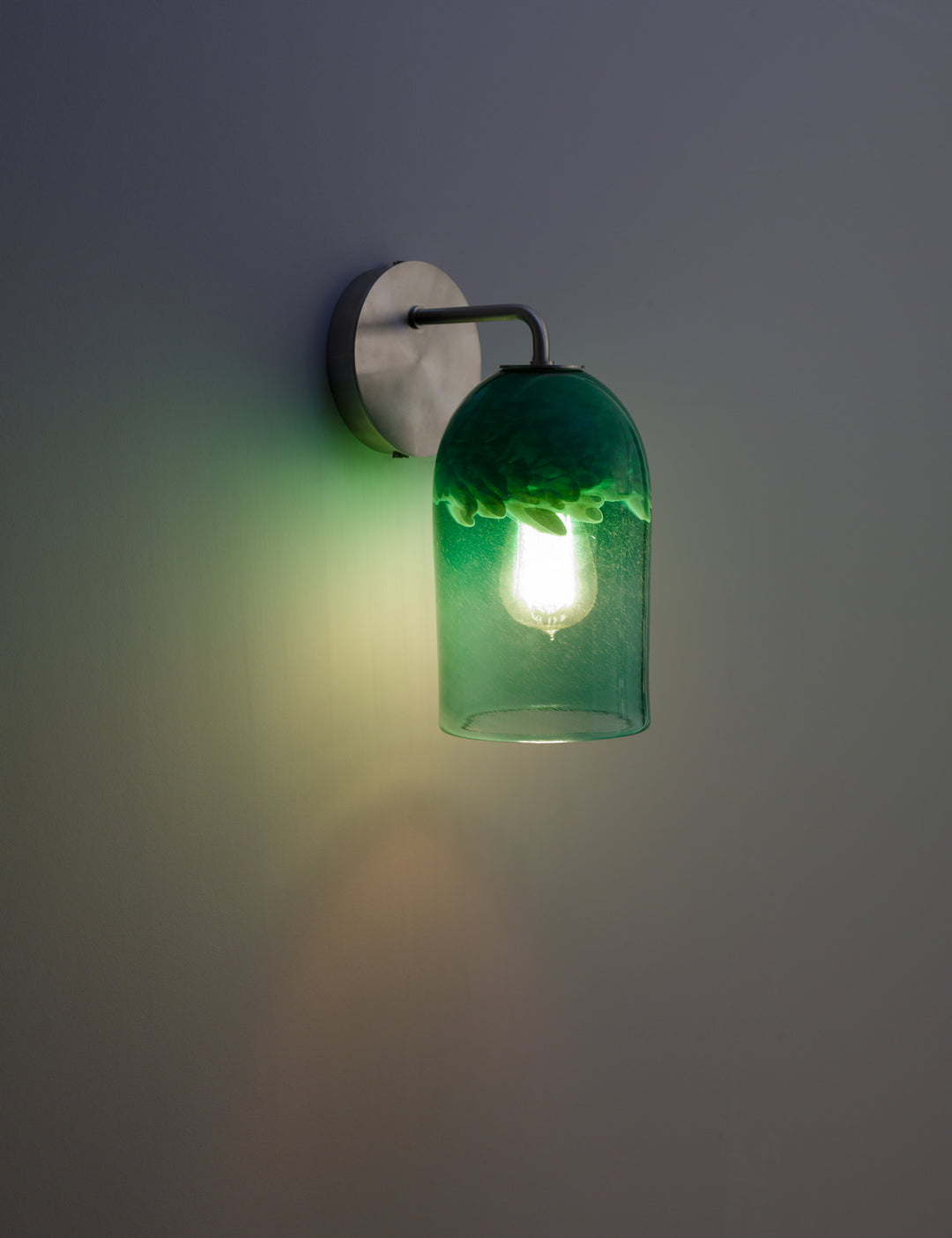 WPT Design Rose ROSE-MOD-SC-CLGR-SS Wall Light - Stainless Steel