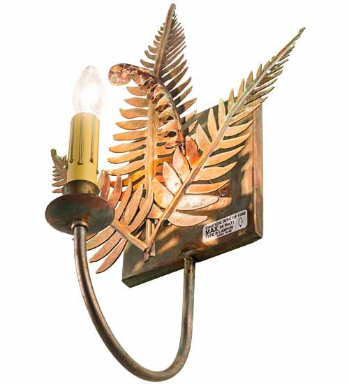 Meyda Tiffany Fern 68115 Wall Light - Verdigris,Copper