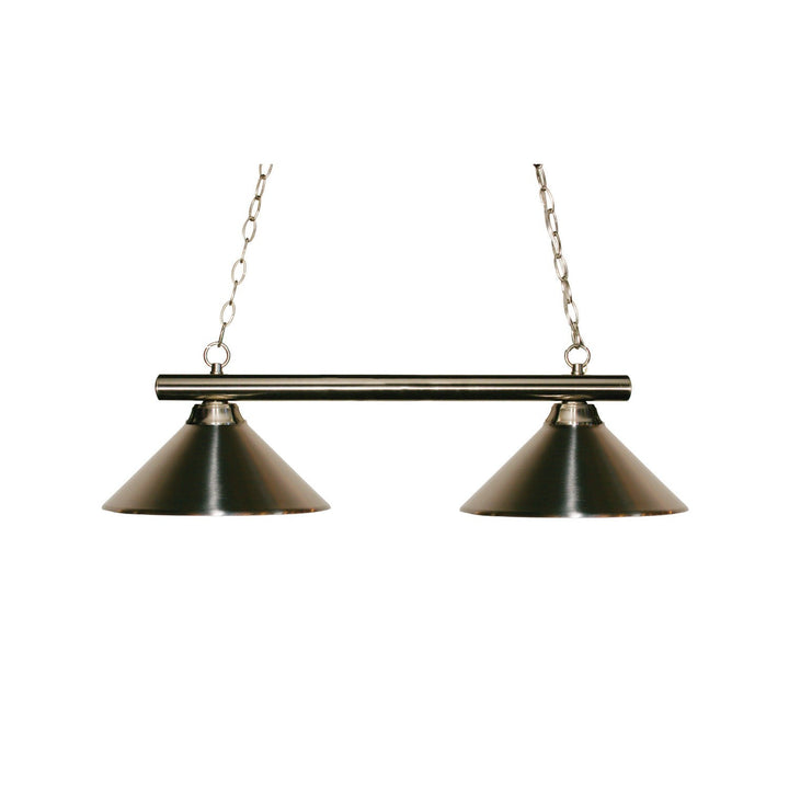 Z-Lite Sharp Shooter 155-2BN-MBN Pendant Light - Brushed Nickel
