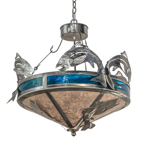 Meyda Tiffany Catch Of The Day 68165 Pendant Light - Steel