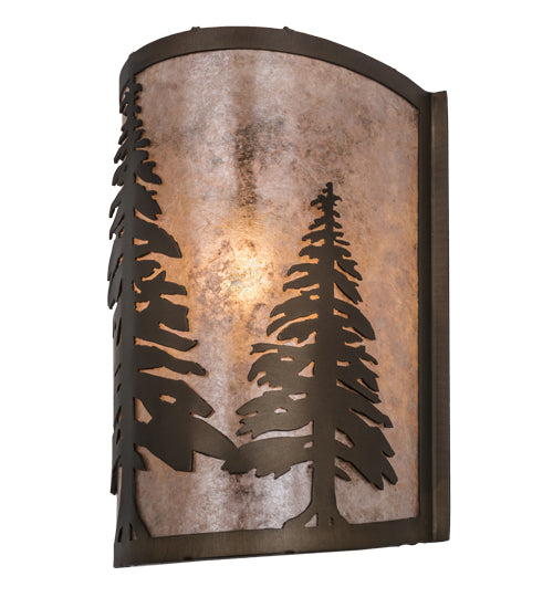 Meyda Tiffany Tall Pines 68169 Wall Light - Antique Copper