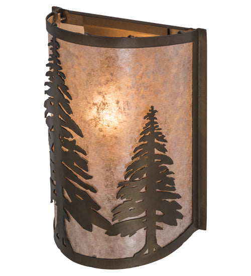 Meyda Tiffany Tall Pines 68169 Wall Light - Antique Copper