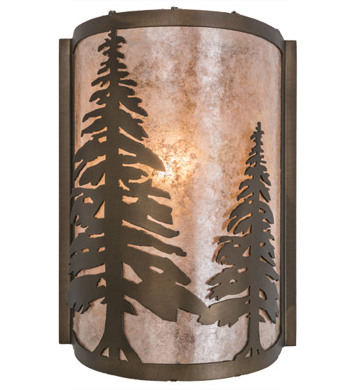 Meyda Tiffany Tall Pines 68169 Wall Light - Antique Copper