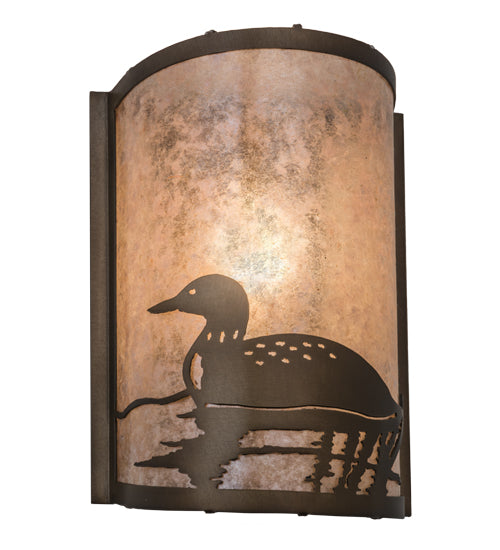 Meyda Tiffany Loon 68172 Wall Light - Antique Copper