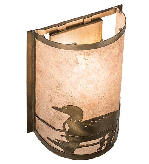 Meyda Tiffany Loon 68172 Wall Light - Antique Copper