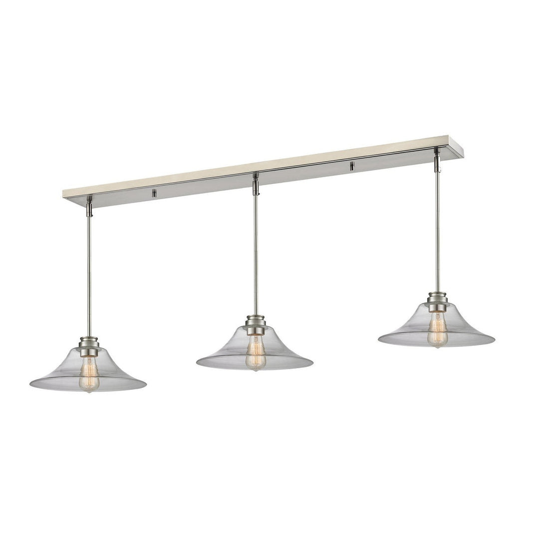 Z-Lite Annora 428MP14-3BN Pendant Light - Brushed Nickel
