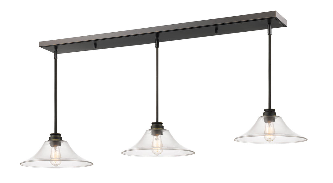 Z-Lite Annora 428MP14-3OB Pendant Light - Olde Bronze