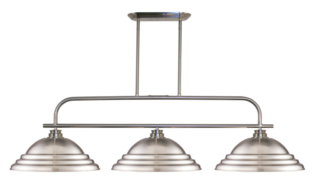 Z-Lite Annora 437-3BN-SBN Pendant Light - Brushed Nickel