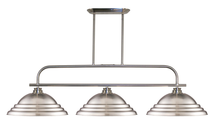 Z-Lite Annora 437-3BN-SBN Pendant Light - Brushed Nickel